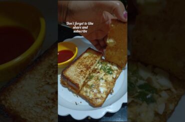 protein rich egg sandwich | healthy breakfast ideas | #eggsandwich #youtubeshorts #proteinsnack