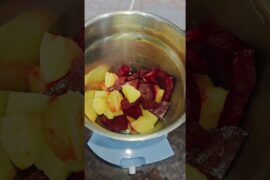 Healthy Beetroot Apple Strawberry Jam Recipe | No Sugar no preservatives#baby# #fruitjam#cute#food