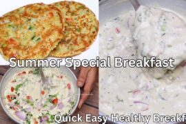 Summer Special Breakfast Recipe | Quick & Easy Healthy 10 min Bottle gourd Breakfast | Kids lunchbox