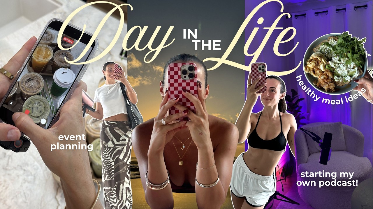 *productive* day in the life: doing it all!? healthy meals, event planning & starting a podcast! *productive* day in the life: doing it all!? healthy meals, event planning & starting a podcast!