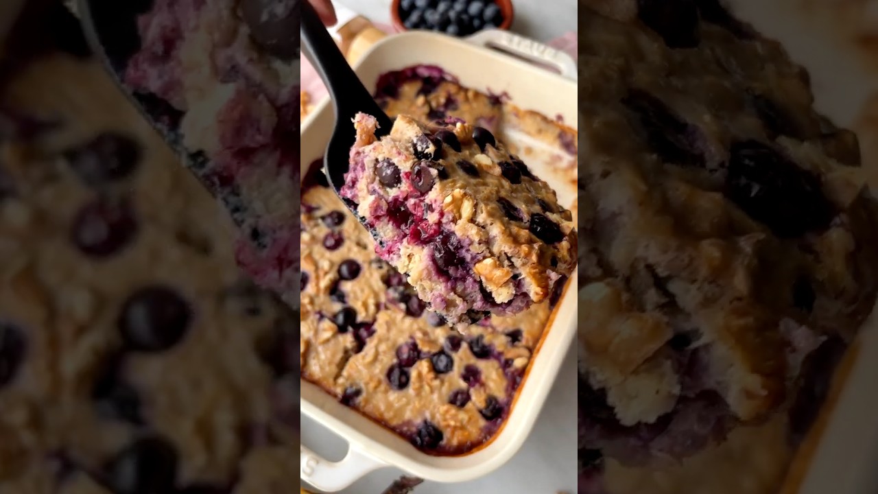 Blueberry Baked Oatmeal Blueberry Baked Oatmeal