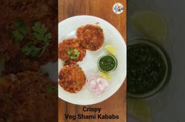 Crispy n healthy | Veg Shami Kebab | #shorts #ytshorts #thesnacklab