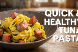 Easy Tuna Pasta with Cabbage | Quick & Healthy Dinner Recipe