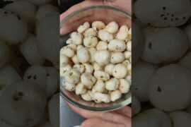 Healthy snacks| Healthy Makhana recipe| #makhana #healthyfood