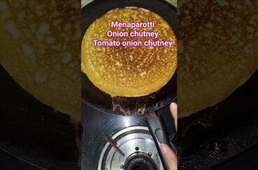 Crispy Menapa Rotti Recipe with 2 Instant Chutneys|Easy Breakfast Special #letsstitchcooktipandvlog