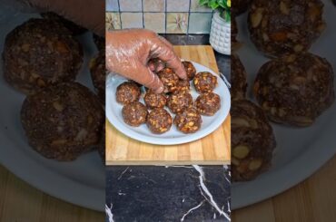 Sehri Special Energy Ladoo | Khajoor Dry Fruit Healthy Power Recipe