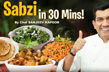 Easy Indian Veg Recipes for Lunch & Dinner | Boondi, Beans & Jeera Aloo | @sanjeevkapoorkhazana