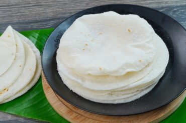 Just 2 Ingredients Healthy Rice Roti | Soft & Fluffy Rice Roti Recipe | N'Oven