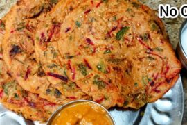 10 Minute Healthy Breakfast & Tiffin Special Recipe | Soft & Healthy Veg Paratha |
