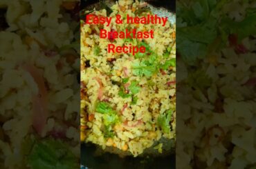 YouTube shorts #like #subscribe #allaripilla hanvika #easy #healthy #breakfast#recipe #poha #ytshort