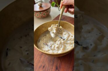 Gut friendly raita - Banana steam raita #healthyrecipes #weightlossrecipes