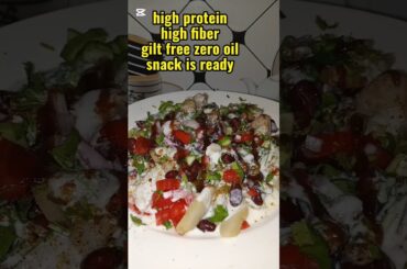 healthy Iftar snacks recipe|  chat| salad recipe #shorts