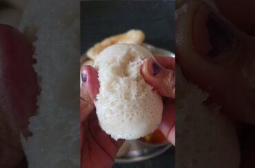 Soft Idli Recipe | Hotel Style Sambar | Coconut Chutney | Easy Breakfast #recipe #easyrecipe #shorts