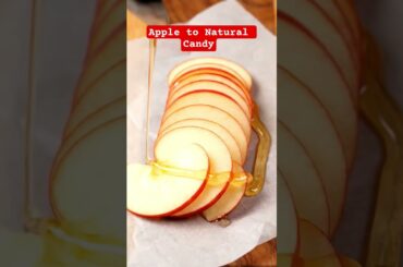 Apple Natural Candy Hack#shorts #viralfood #food #foodtransformation #MiniFoodCapsule