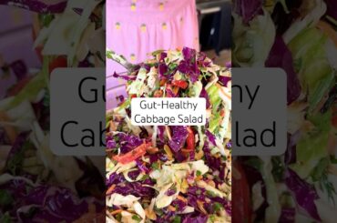 Gut-Healthy Cabbage Salad #cabbage