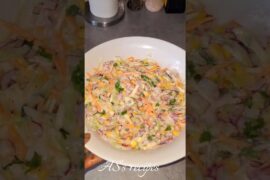 HEALTHY VEGETABLES SALAD || AS'S RECIPES #SHORTS #FYP #FOOD #COOKING