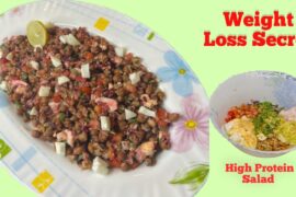 Sprouts Kala Chana Salad Recipe | Healthy Weight Loss Salad | Protein Rich salad l