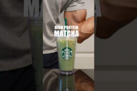 The BEST high protein Matcha #highproteinrecipes