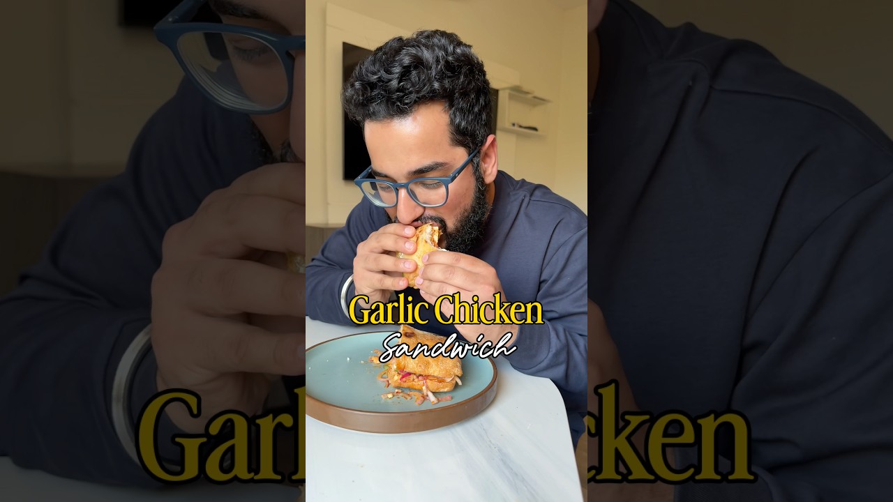 Garlic Chicken Sandwich Garlic Chicken Sandwich