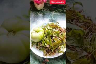 neem leaf curry/healthy food recipe/nimba patra poda#recipe#shorts#healthy#trending#viral#minivlog