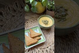 Check out my healthy tasty Pumpkin Sweet potato Soup#viral#trending#soup#healthy#weightloss#shorts