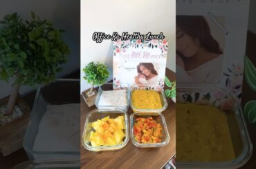 Office Ka Healthy Lunch Day 22 || Ghar Ka Khana #food #weight loss #cooking  #shorts @thebarsaiyan