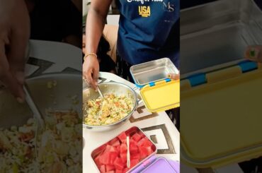 Lunch Box Series 03 - Easy Paneer Rice + Healthy Snack for Kids