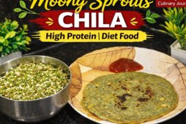 High Protein Moong Sprouts Chila | Healthy Breakfast Recipe | Diet Food for Weight Loss
