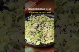 Creamy Mushroom Broccoli Salad