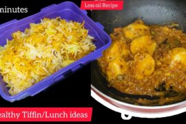 Easy tiffin recipe ideas | Healthy kids lunch box ideas | Tiffin Recipe #easyrecipe #lunch