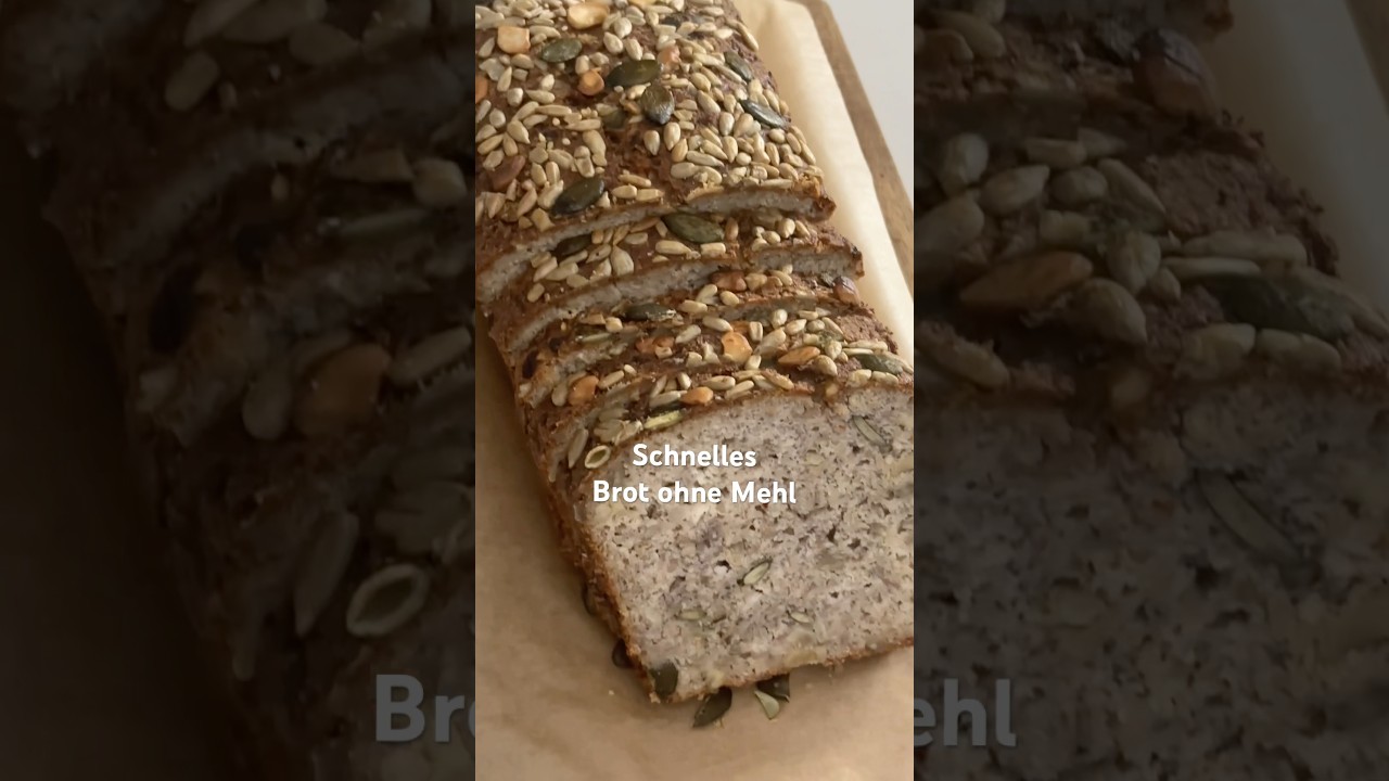 Brot ohne Mehl – ketogen, proteinreich & glutenfrei #keto #shorts #gesund #lowcarb #brotrezept Brot ohne Mehl - ketogen, proteinreich & glutenfrei #keto #shorts #gesund #lowcarb #brotrezept