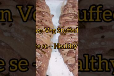 Healthy Chicken Stuffed Bread | Whole Wheat Bread Recipe at Home #trending #breakfastbread