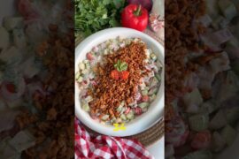 High Protein Nutrella Salad Bowl | Easy Recipe for Weight Loss