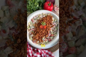 High Protein Nutrella Salad Bowl | Easy Recipe for Weight Loss