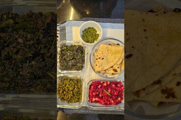 Husband's Lunck box #salad #Lunch #healthy #tiffinrecipe #food #trending #sonalscafe #shorts