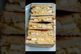 Healthy egg sandwich #healthy #food #cooking
