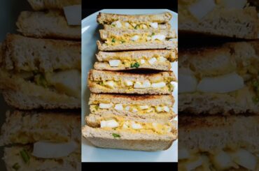 Healthy egg sandwich #healthy #food #cooking