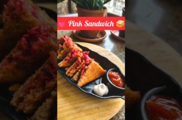 Healthy Pink Sandwich | Easy Veg Sandwich in 10 Minutes #pinksandwich #healthysandwich #easyrecipe