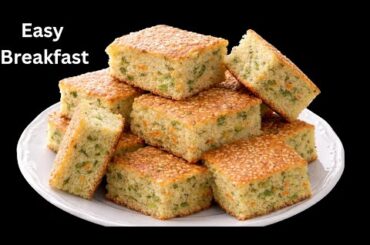 Stop Eating Bread ! Try This Healthy Veg Breakfast Recipe | Indian kids lunch box recipes ||