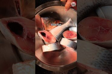 Unique Elish Fish + Eggplant+flat beans seeds Magic! 5 Min Recipe #recipe #shorts #foodie