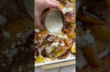 Dinner in one pan, all in the oven, and barely any dishes!