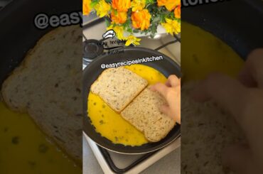 Quick and Easy Egg Sandwich #asmr #shorts #breakfast #easyrecipe