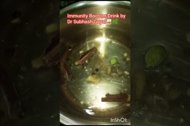 Immunity Booster Drink by Dr Subhash Goyal #health #ayurved #arjunkachhal #viralvideo #recipe #viral