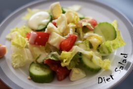 LETTUCE SALAD W/ EGG RECIPE | HOW TO MAKE LETTUCE SALAD | HEALTHY SALAD RECIPE