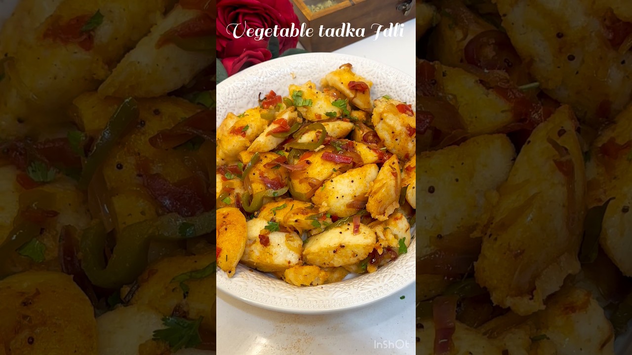 Veg Tadka Idli Recipe| Healthy Breakfast Recipe #shorts #idli #recipe #food Veg Tadka Idli Recipe| Healthy Breakfast Recipe #shorts #idli #recipe #food