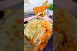 Simple and Delicious Butter Garlic Egg Sandwich #shorts#sandwich#breakfast#shortsfeed #cooking#egg