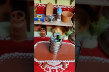 Mini lunch box packing|day-46#mini#miniature#minikitchen#dollhouse #southindiandishes#viral#trending