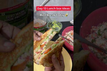 Healthy Paneer Avocado Sandwich | Office Lunch Idea Without Rice | Day 13 #shorts