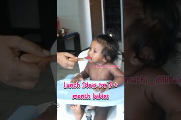 Healthy Lunch Recipes for babies | Indumathi #babyfoodrecipe #babyfood