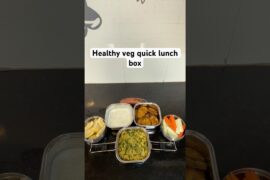 Healthy Veg Lunch Box Series Ep 8 | Quick & Easy Lunch Box Ideas #shorts #shortsfeed #lunchboxideas